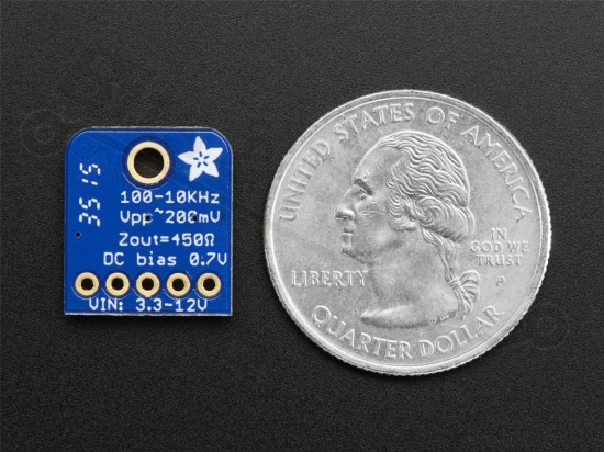 Sound sensor / microphone Silicon MEMS SPW2430 - Adafruit 2716